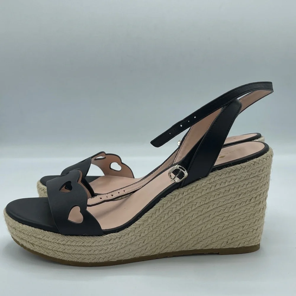 KATE SPADE KITT ESPADRILLE WEDGE SANDAL